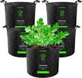 VIVOSUN 5-Pack 1 Gallon Plant Grow Bags Fabric Pots by Unknown