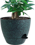 UOUZ 12 inch Large Self Watering Pots, Plastic Planters by UOUZ