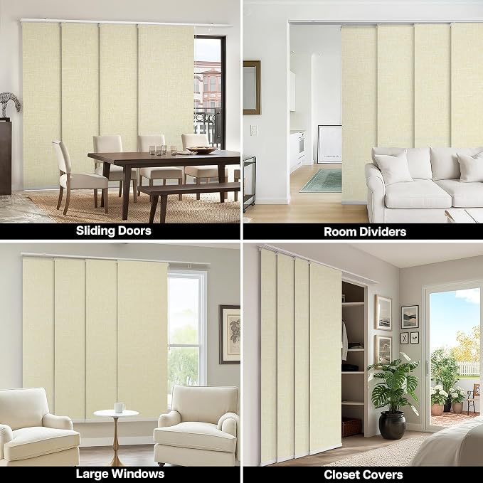 4-Panel Replacement Fabric, Room Darkening - Image 6