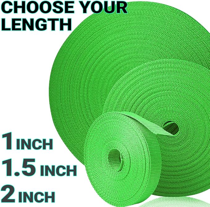 Webbing Strap, 3/4" to 2", 10-50 Yds, EDC gear, backpack repair and pet dog - Image 9