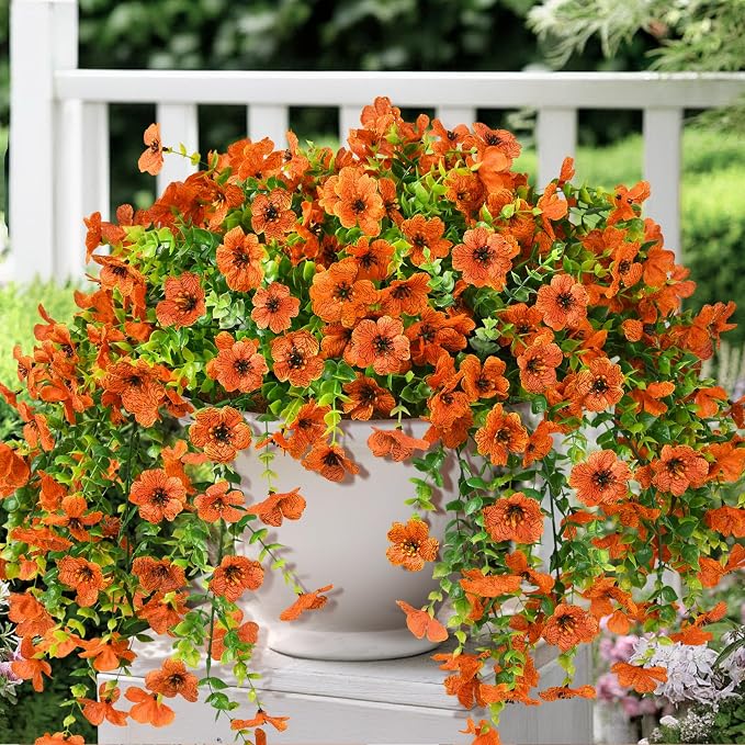 ZFProcess Artificial Hanging Flowers Plants by ZFProcessArtificialFlowers