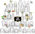 Glass Bud Vase Set of 32PCS Wedding Centerpieces by Unknown