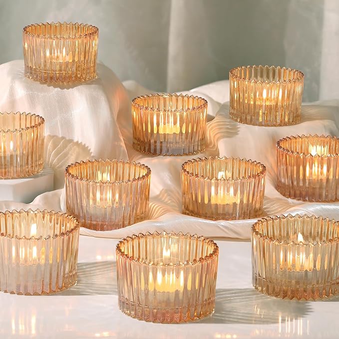 24 Pcs Large Tea Light Holders by LOVELIGHTLOVELIFE
