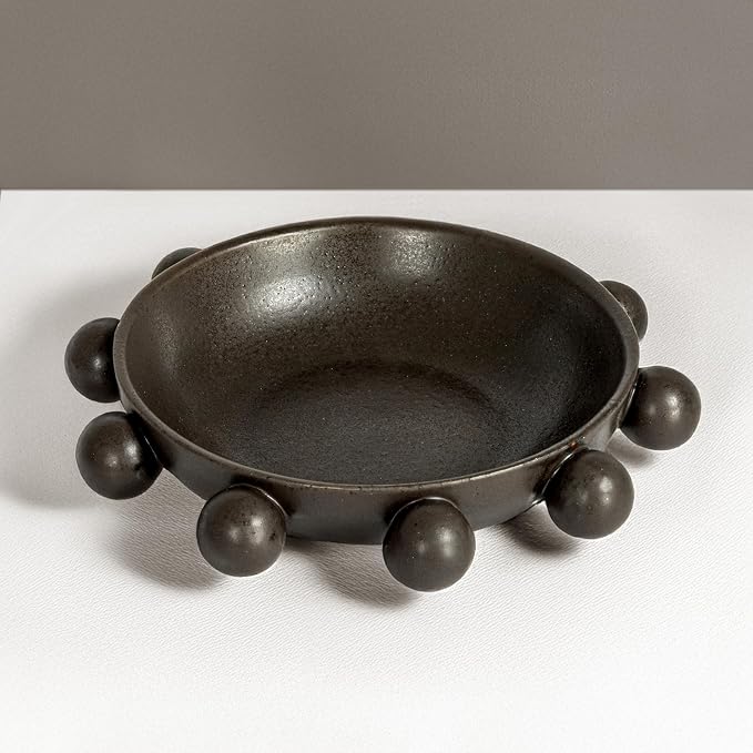 Bloomingville 9.75 Inches Stoneware Bowl - Image 6