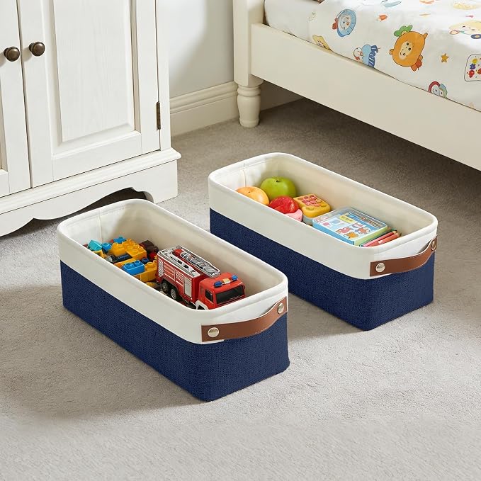 Small Fabric Storage Baskets, Decorative Basket - Image 7