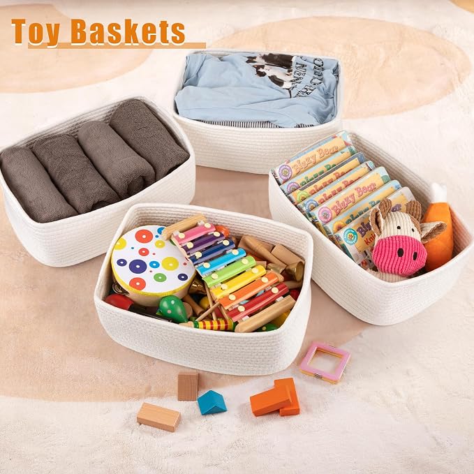 OIAHOMY 4 PACK 12L Storage Baskets - Image 2