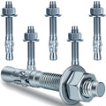 1/2 x 3-3/4 inch Wedge Anchors, Galvanized Concrete Anchors, Concrete Wall by Unknown