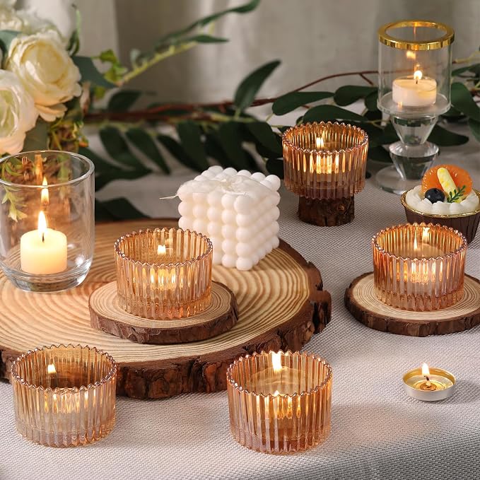 24 Pcs Large Tea Light Holders - Image 3