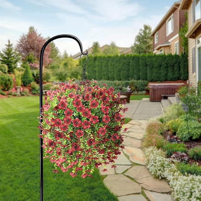 ZFProcess Artificial Hanging Flowers - Image 6