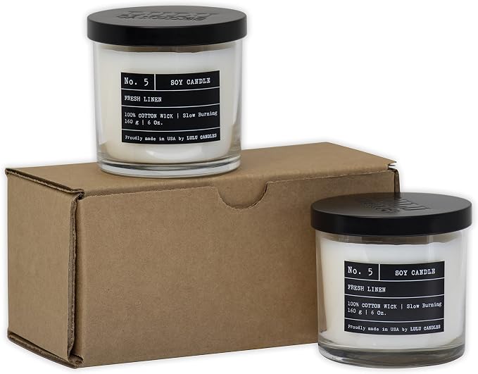 Lulu Candles | Tobacco, Spice & Vanilla | Luxury Scented Soy Jar Candle | Hand - Image 5
