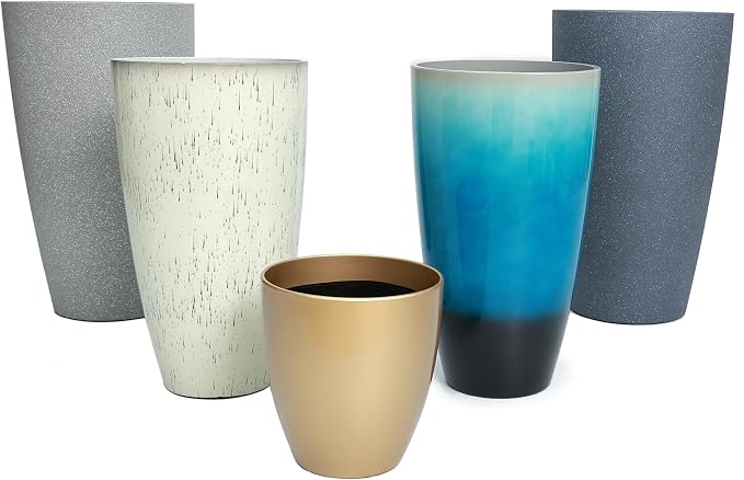 24, 11 Inch Large Plastic Planters - Image 6