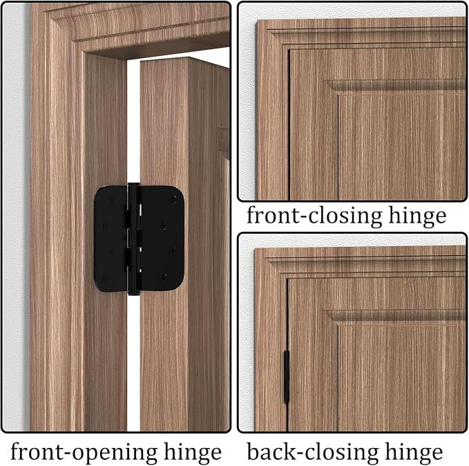 Bartuda Ball Bearing Door Hinges, Non-Removable Pin, 4x4 Inch Heavy Duty Quiet - Image 7