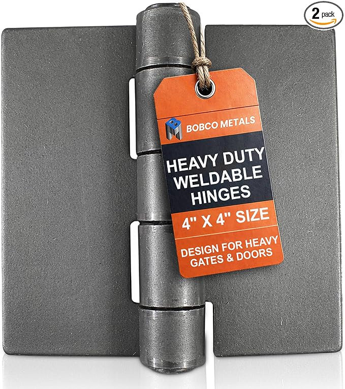 Heavy Duty Weldable Hinges | Steel Butt Hinge Design by BobcoMetals