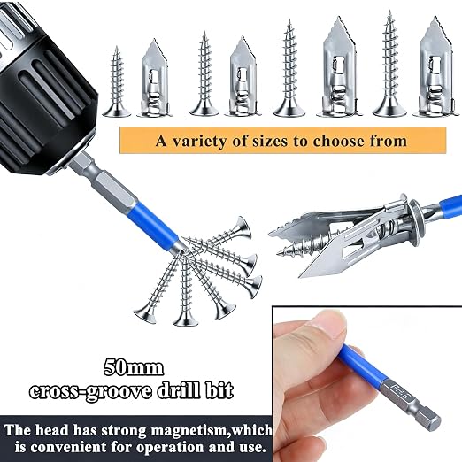 410PCS Self Drilling Drywall Anchors - Image 6