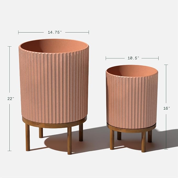 Veradek Demi Series Raised Duo Planters - Image 3