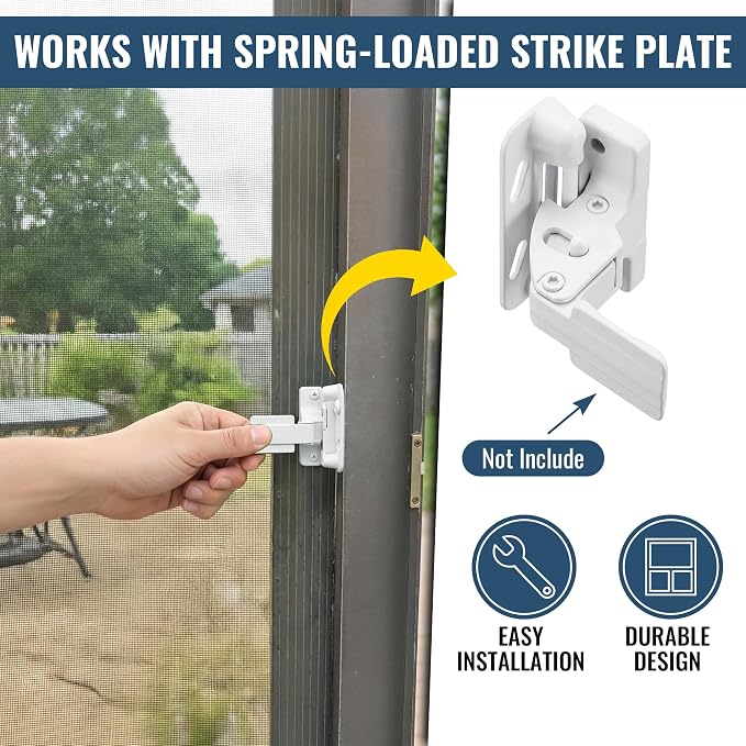 Screen Door Latch Inside Handle - Image 6