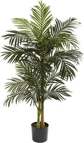 Nearly Natural 5 ft Artificial Golden Cane Palm Tree by NearlyNatural