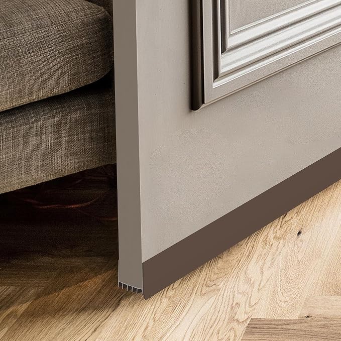 PVC Slide on Door Sweep with Foam Draft Stopper/Sweep - Image 2