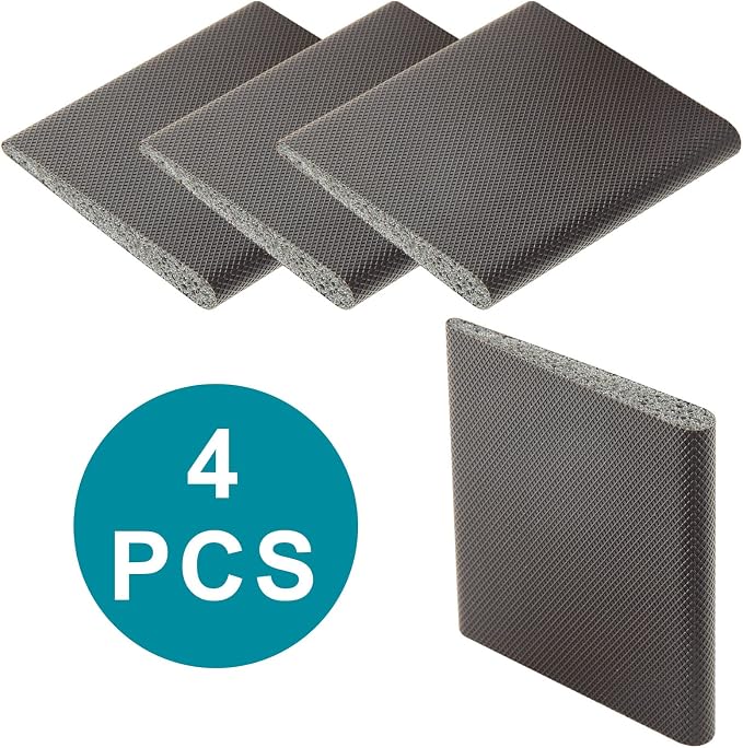 4 Pcs Door Corner Seals, Self-Adhesive Wedge Draft Stoppers, Foam Pads - Image 6