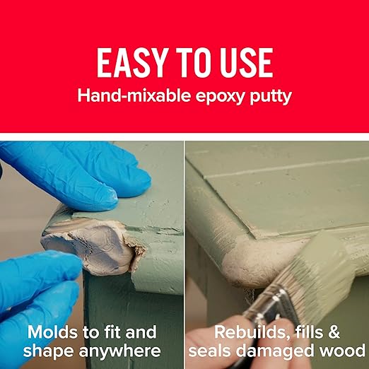 J-B Weld 8258 KwikWood Wood Repair Epoxy Putty Stick-7 inch - Image 5