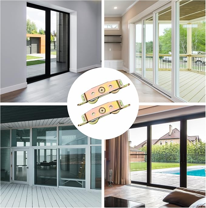Huazu Heavy-Duty Sliding Door Rollers - Image 7