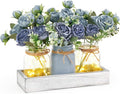 Mkono Mason Jar Lights Centerpieces by Mkono