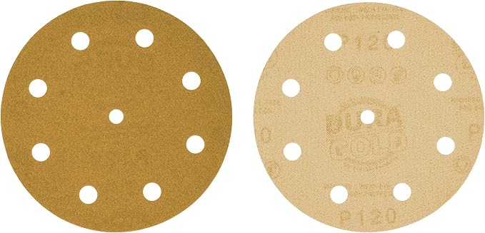 Dura-Gold Premium 5" Gold Sanding Discs - Image 2