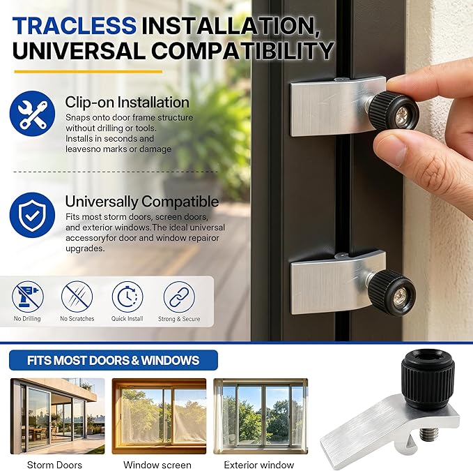 30 Pack Storm Door Panel Clips - Image 4
