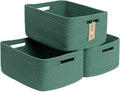 MiniArk Large Storage Baskets for Shelves, Baby Nursery, Toy Baskets Box by MiniArkStorageBasketsHome