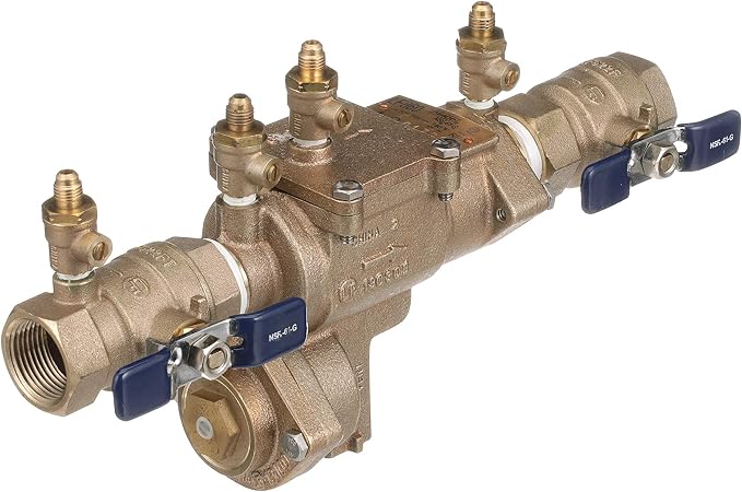 Febco LF860 Series 1" Lead-Free Bronze Reduced Pressure Zone Backflow Preventer - Image 2