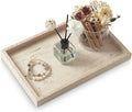 Travertine Tray, Bathroom Vanity Tray | Non-Ceramic/Non-Resin, marble perfume by MULWRMarbleTray