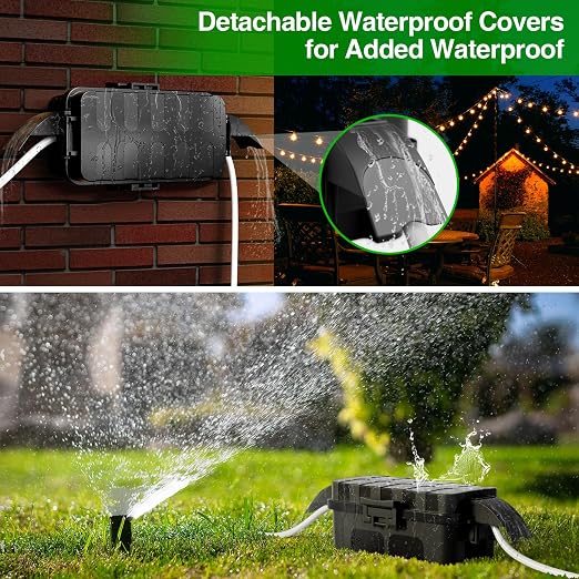IP55 Small Outdoor Electrical Box Waterproof, - Image 3