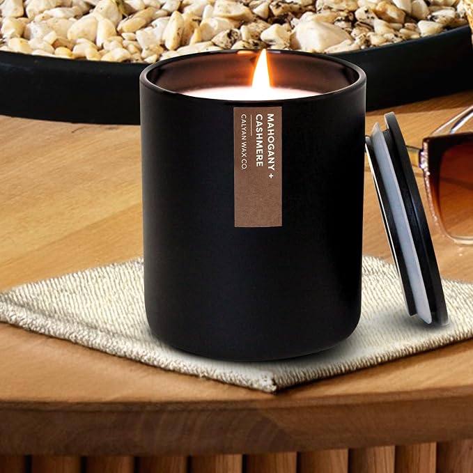 Mahogany & Cashmere Scented Candle - Image 6