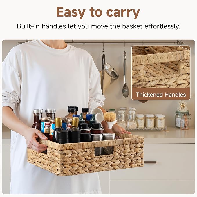 StorageWorks Wicker Storage Baskets - Image 3