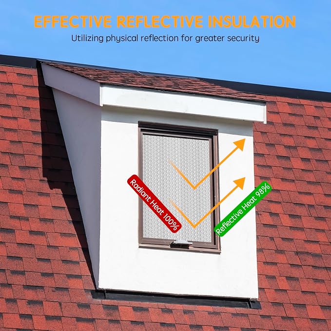 LSGCQ Reflective Insulation Roll Double Reflective Bubble Insulation Sheet | - Image 2