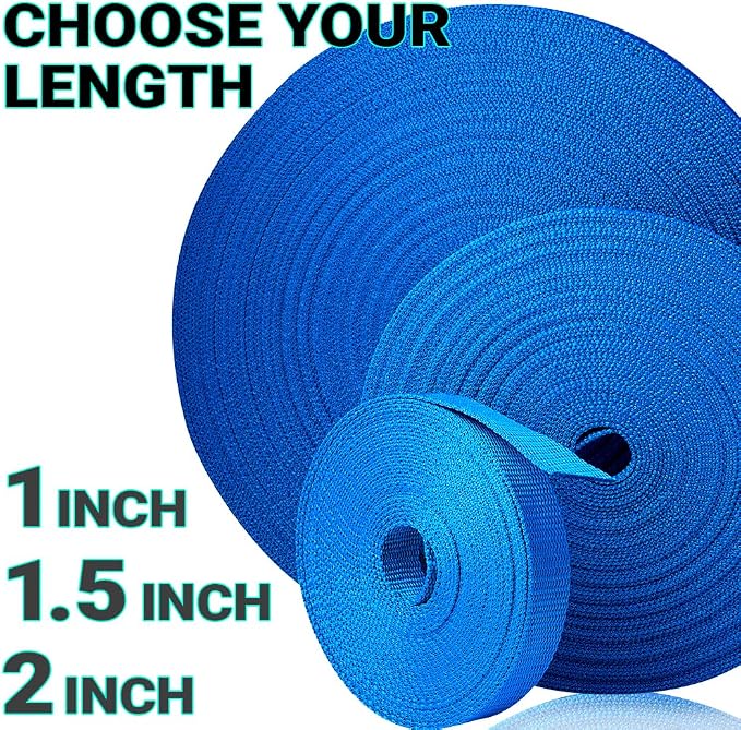 Webbing Strap, 3/4" to 2", 10-50 Yds, EDC gear, backpack repair and pet dog - Image 9