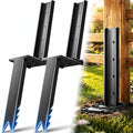 VANCASTLE Fence Post Repair Kit Adjustable, Quick-Fix Support by VANCASTLE