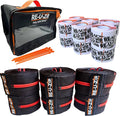 RE-U-ZIP Reusable Dust Barrier Zipper, Replaceable & Lockable, Cost-Effective by RE-U-ZIP