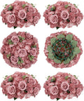 BLOSMON Artificial Flower Balls Wedding Centerpieces, Dusty Pink | 15.7" Dia by Blosmon