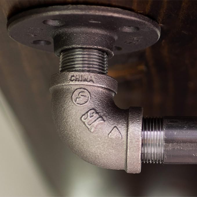 PIPE DECOR 90-Degree Elbow Fitting, 3/4 Inch, DIY Furniture, and Standard 3/4 - Image 5