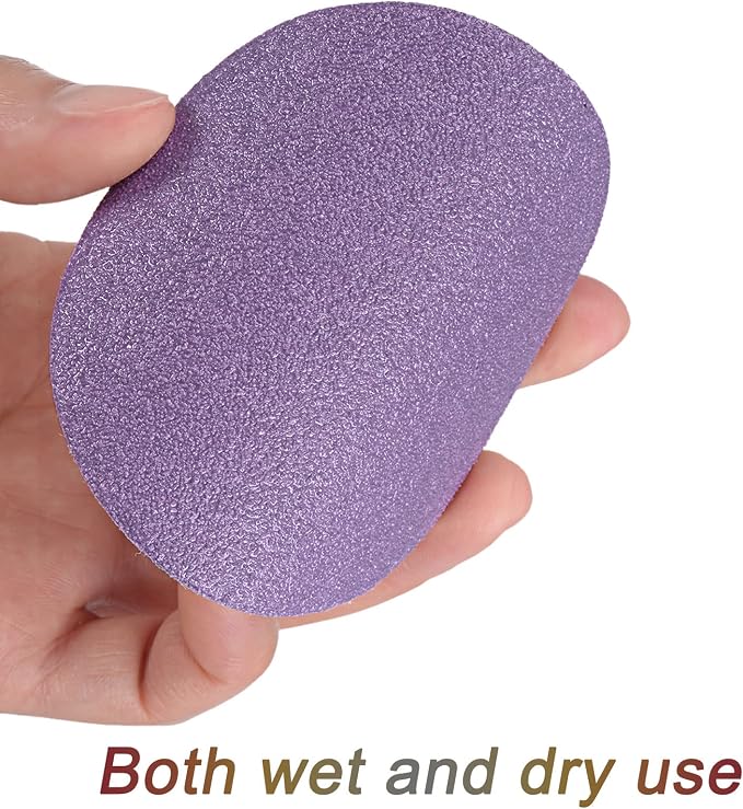 uxcell 30Pcs 3" Purple Sanding Discs 80 Grits Hook and Loop Sand Paper | - Image 3