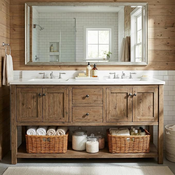 StorageWorks Pantry Baskets, Willow Storage Baskets - Image 7