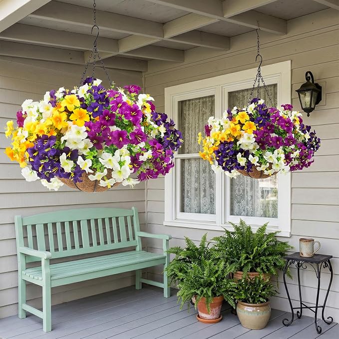 2 Set Artificial Outdoor Flowers - Image 8