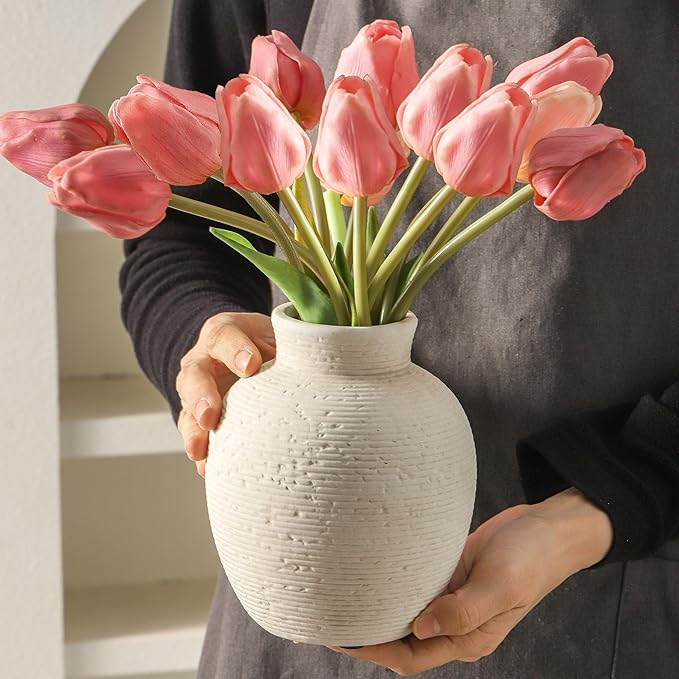 Vanselia Ceramic Flower Vase Home Decor - Image 2