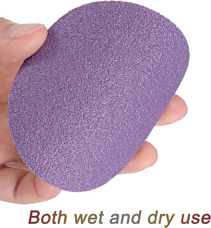 uxcell 30Pcs 3" Purple Sanding Discs 100 Grits Hook and Loop Sand Paper | - Image 4