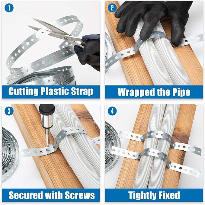Galvanized 3/4-Inch X 100-Feet Metal Strapping - Image 5