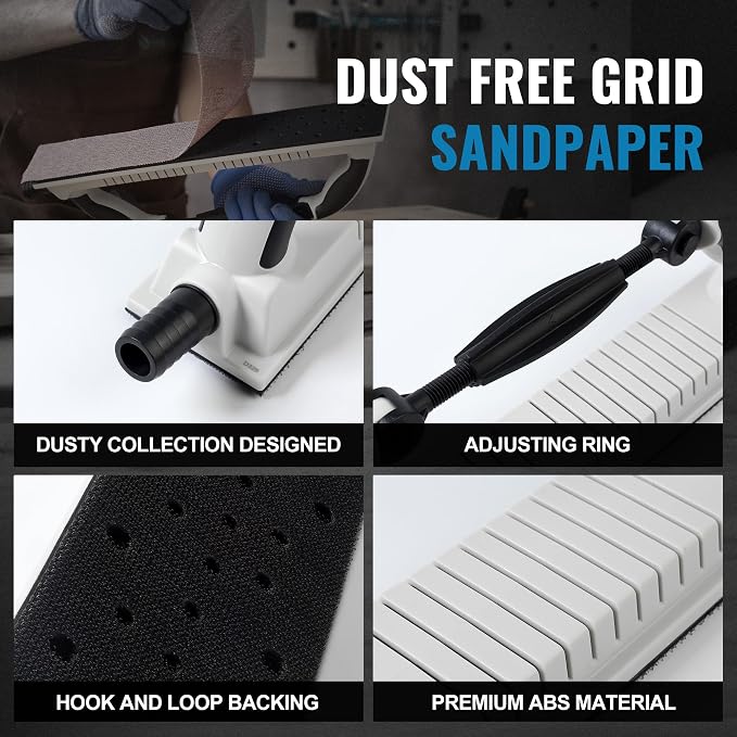 2-3/4" x 15-3/4" Adjustable Radius Longboard Flexible Sanding Blocks - Image 5