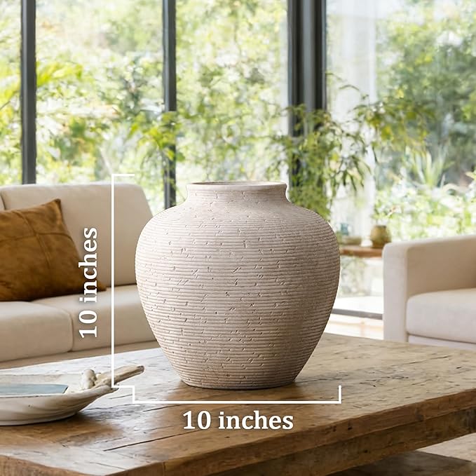 Vanselia Ceramic Flower Vase Home Decor - Image 3