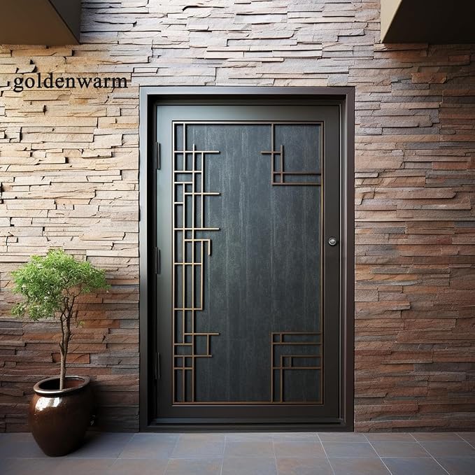 GoldenWarm 18-Pack Black Matte 4in x 4in Heavy Duty Hinges - Image 7
