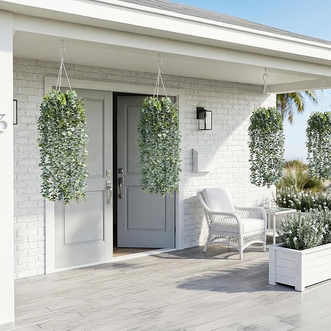 Faux Outdoor Plants Fake Hanging Plants - Image 7